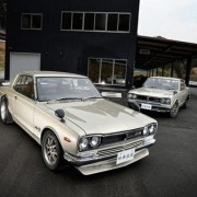    旧車浪漫　ハコスカ　KGC10改　RB25改28とKPGC10　GT-R比較  
